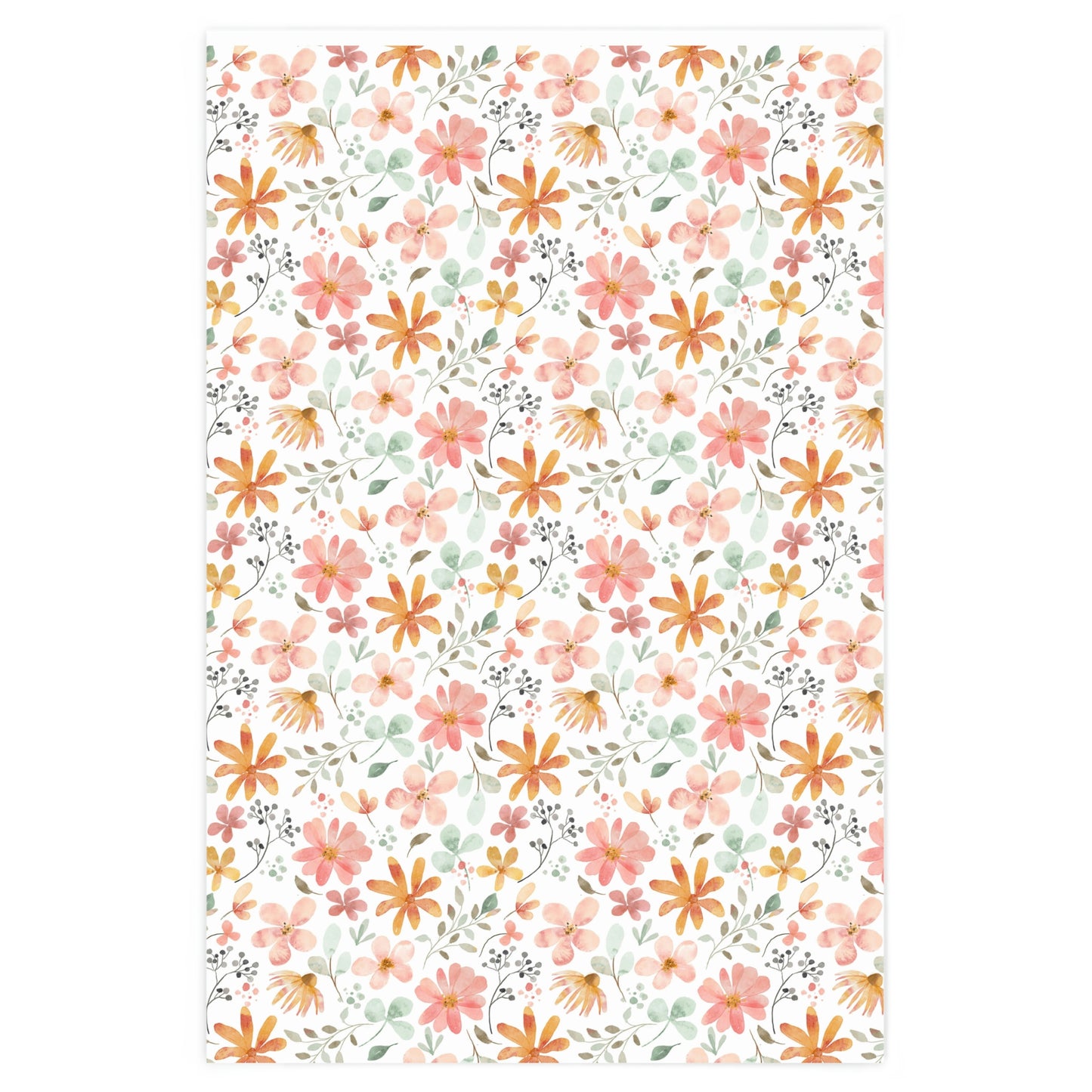 Pink & Orange Floral