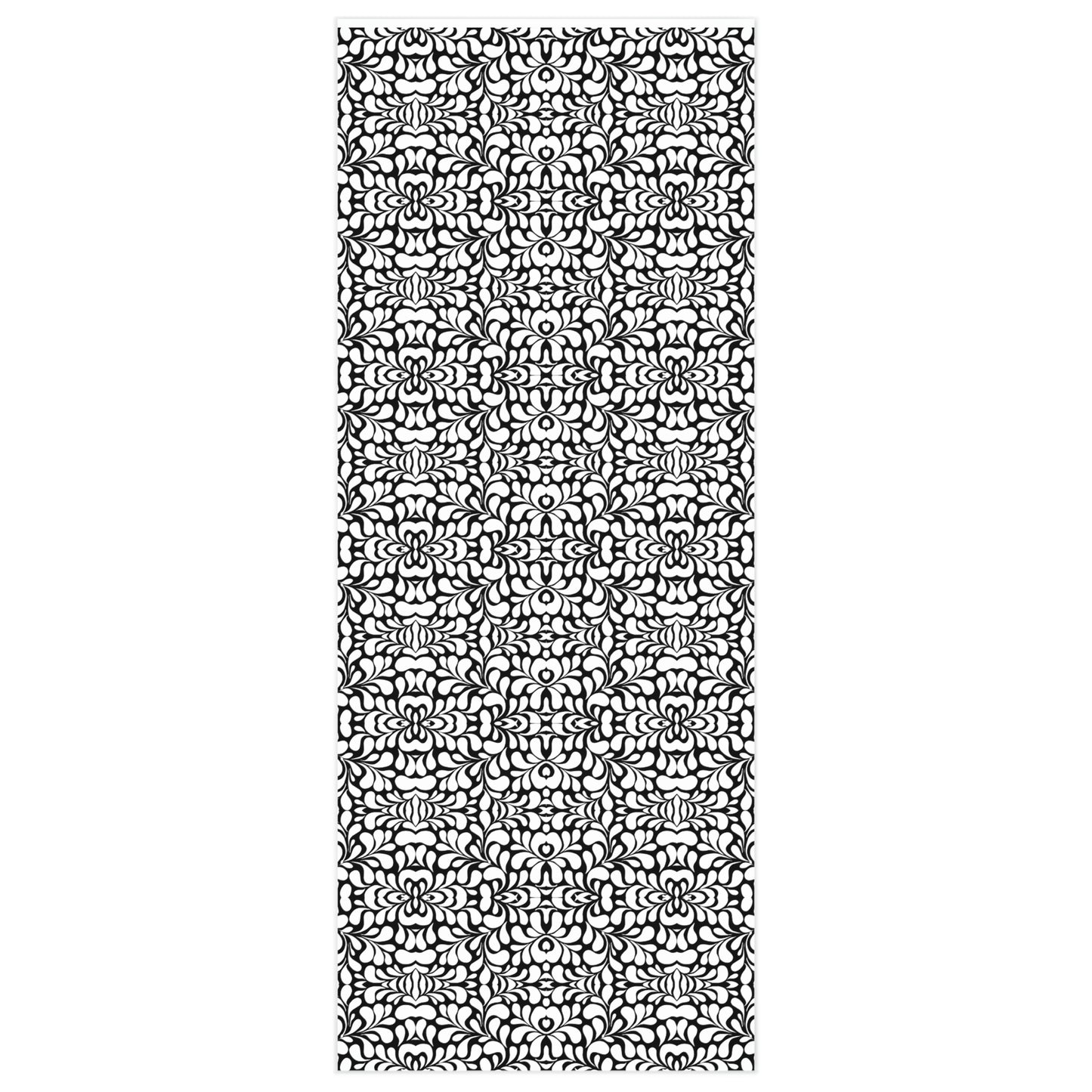 Floral Filigree in Black & White