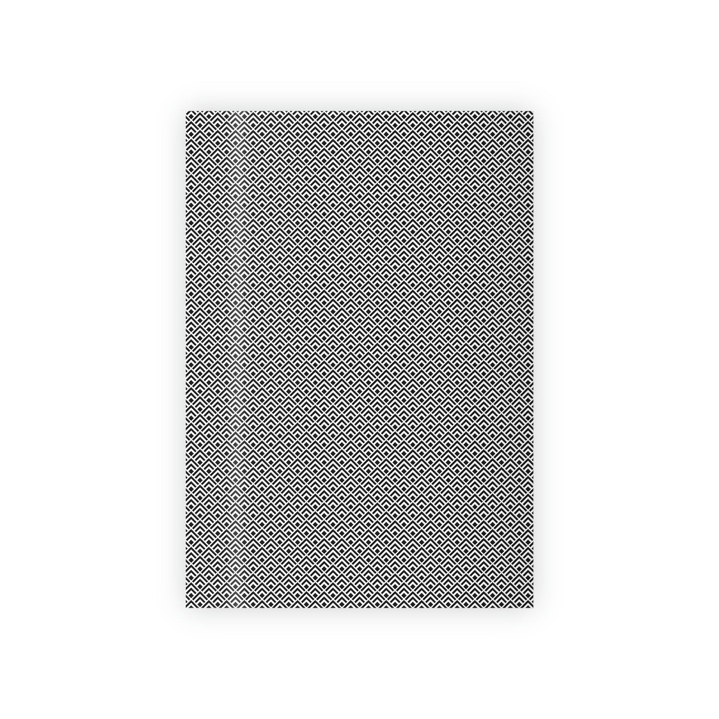 Geometric - Mountain of Black & White Squares