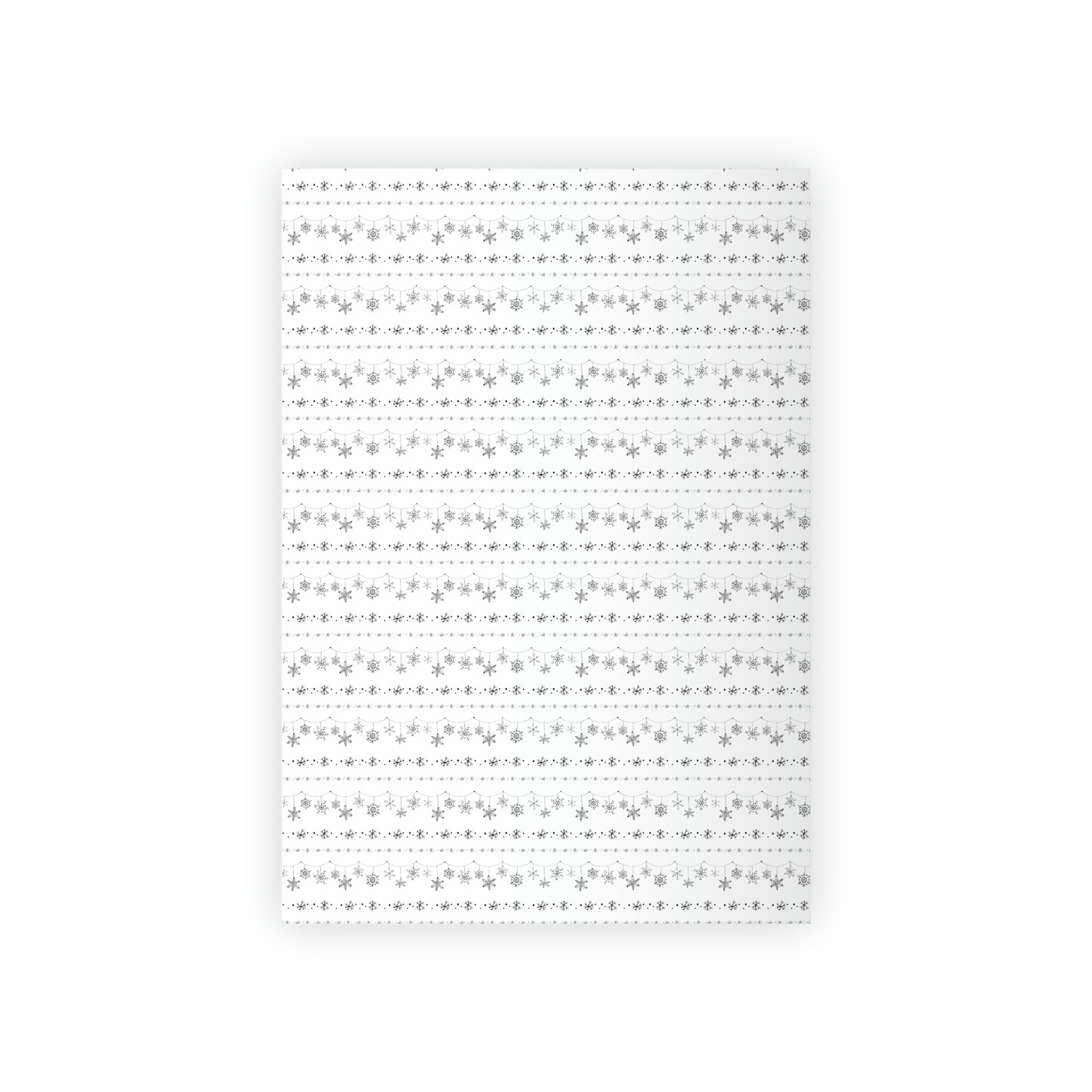 Snowflakes Hanging From A Wire