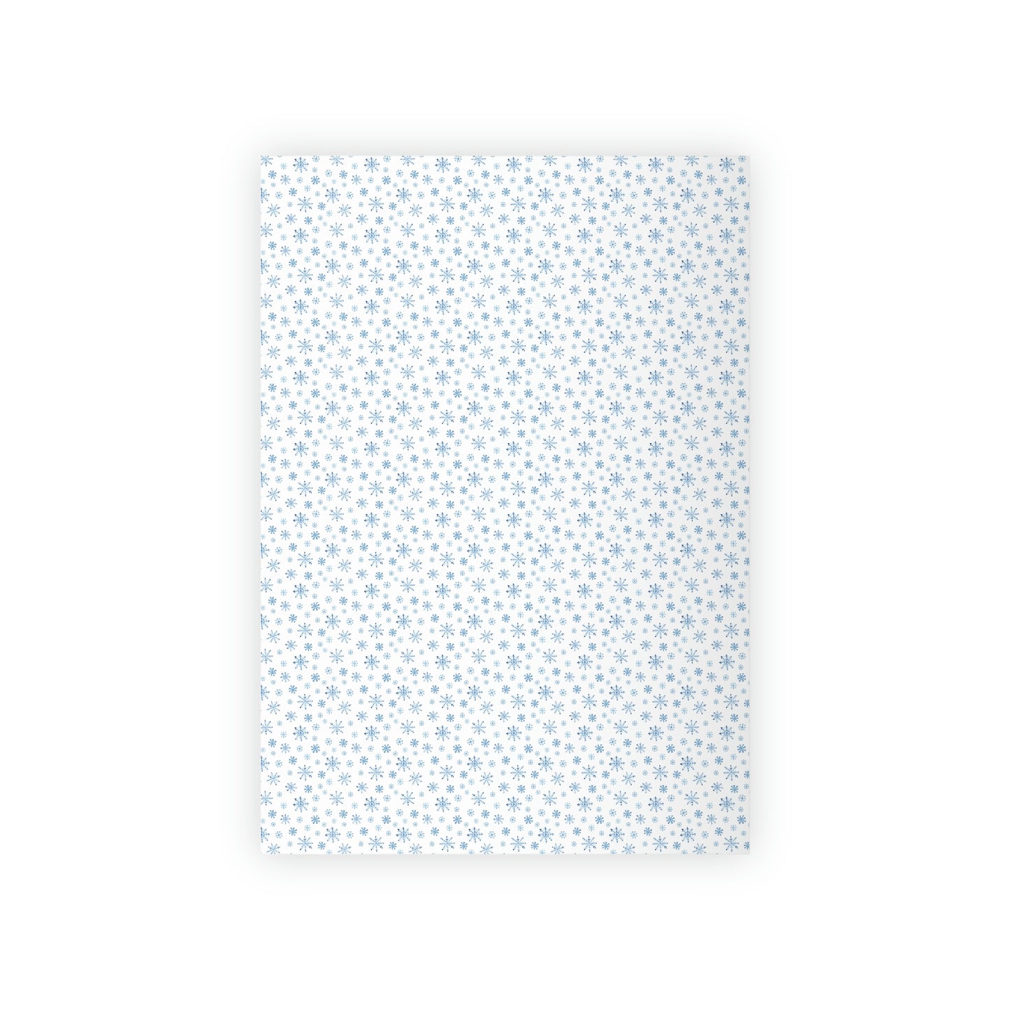 A Blue Christmas Snowflake
