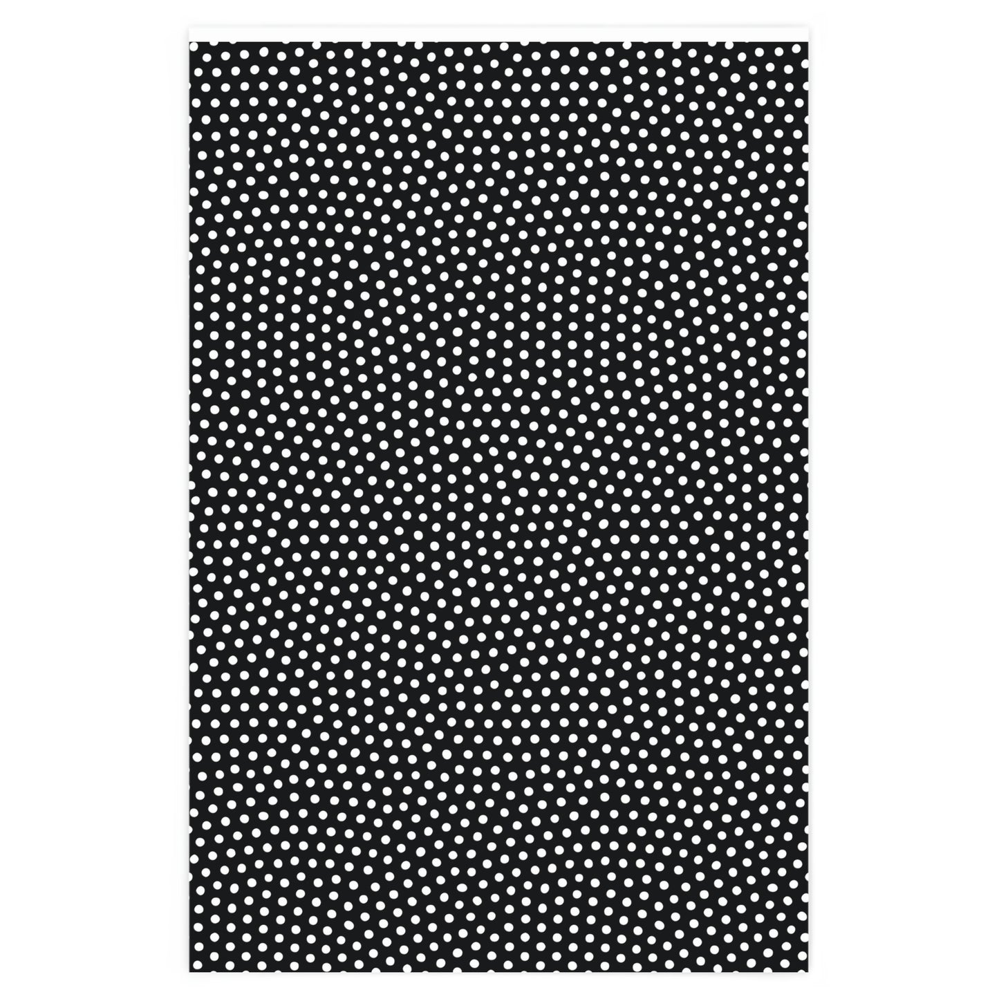 Dots - Classic White on Black