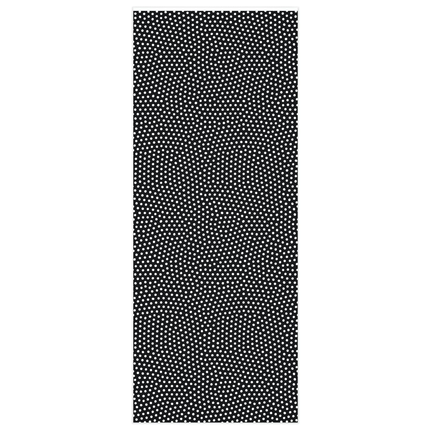 Dots - Classic White on Black