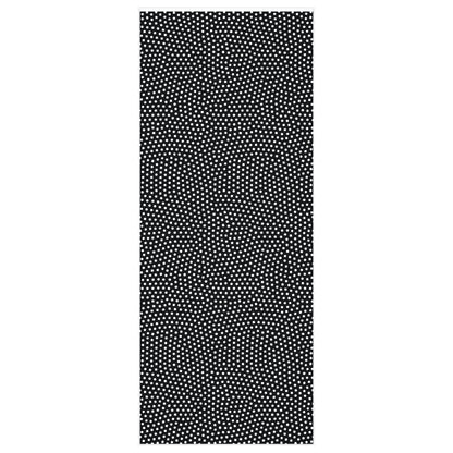 Dots - Classic White on Black